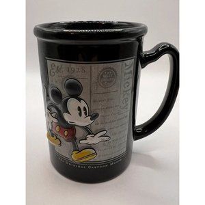 Disney Store The Original Cartoon Mouse 3D Mickey Mouse Black 16oz Coffe…